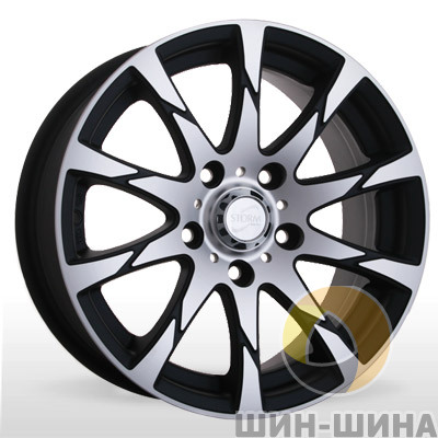 Диски SM 3115 MtBP (Matt Black Polished) Storm